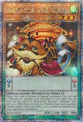 Majespecter Raccoon - Bunbuku - RA04-EN259 - Quarter Century Secret Rare - 1st Edition